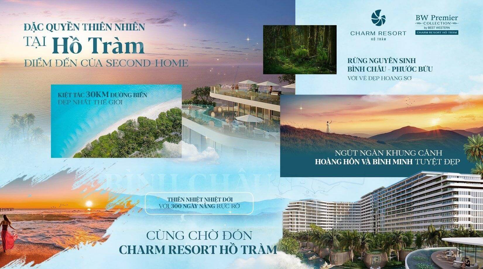 Đặc quyền thiên nhiên tại hồ tràm