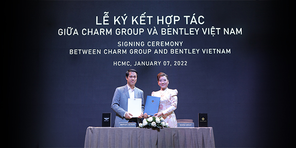 Charm Group bắt tay hãng siêu xe Bentley mang tới đặc quyền dành cho khách hàng