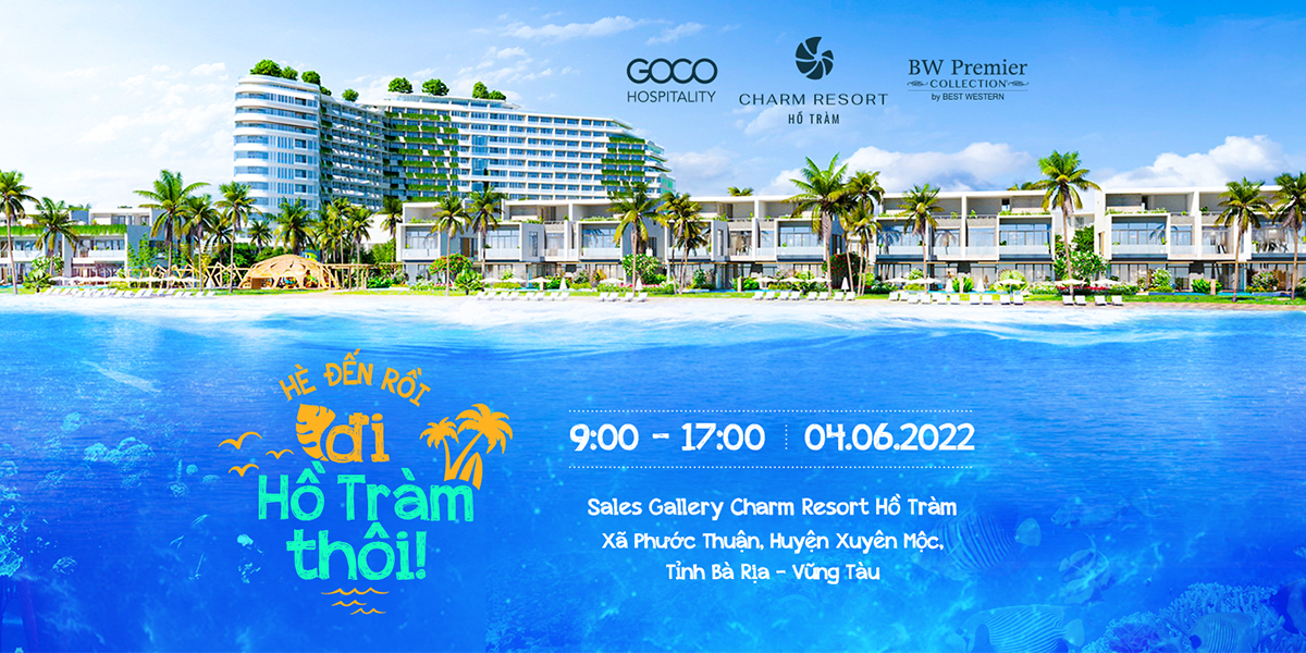 Hè đến rồi, đi Hồ Tràm thôi