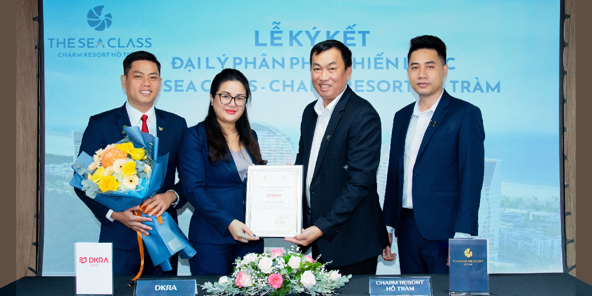 Lễ ký kết đại lý chiến lược phân khu The Sea Class: Charm Group - DKRA Libra