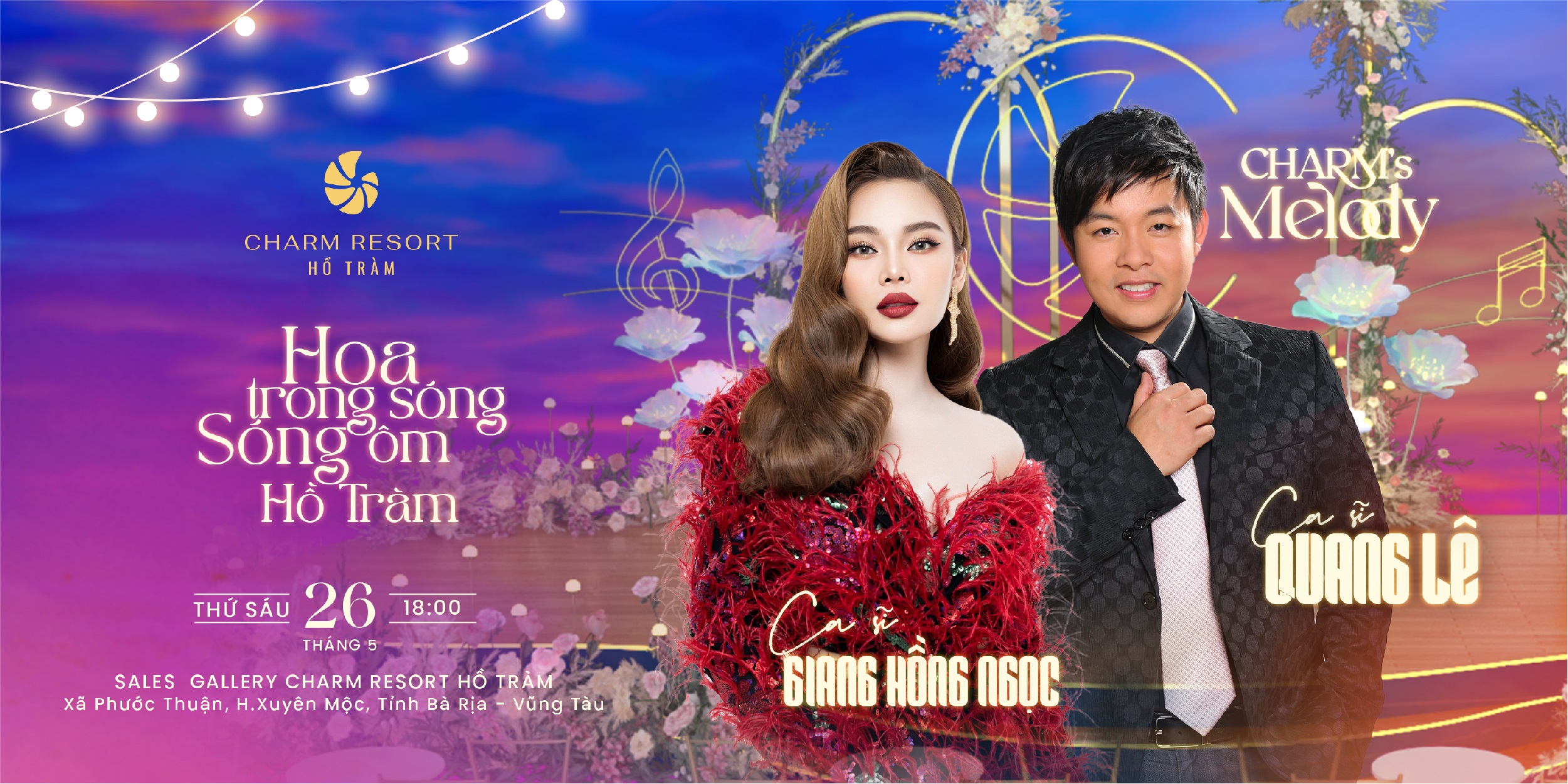 Charm’s Melody thăng hoa trải nghiệm cùng Charm Resort Hồ Tràm