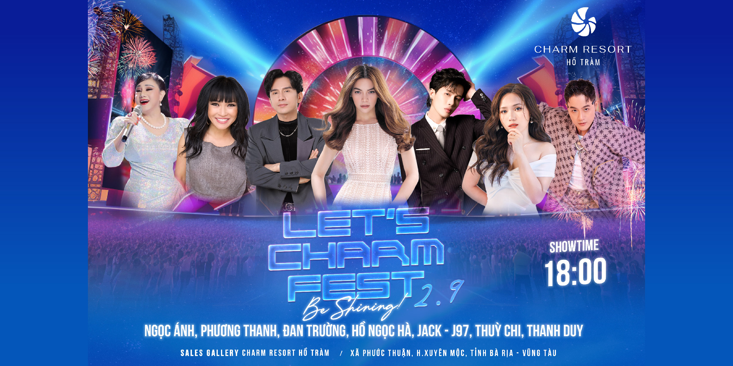 Dàn sao Việt quy tụ, khuấy động đại nhạc hội Let’s Charm Fest dịp lễ 2/9