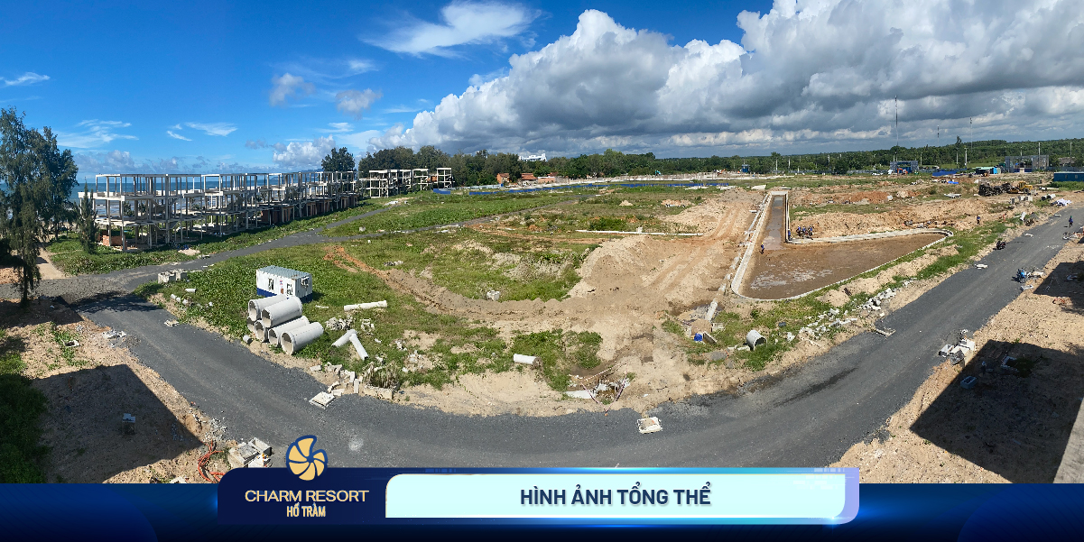 Cập Nhật Tiến Độ The Six Premier - Charm Resort Hồ Tràm (Tuần 2 Tháng 10/2023)
